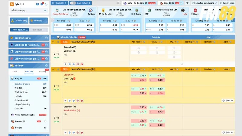 Dân bet mê cược kèo châu Á nhất định phải ghé thăm khu vực K Sport của chúng tôi